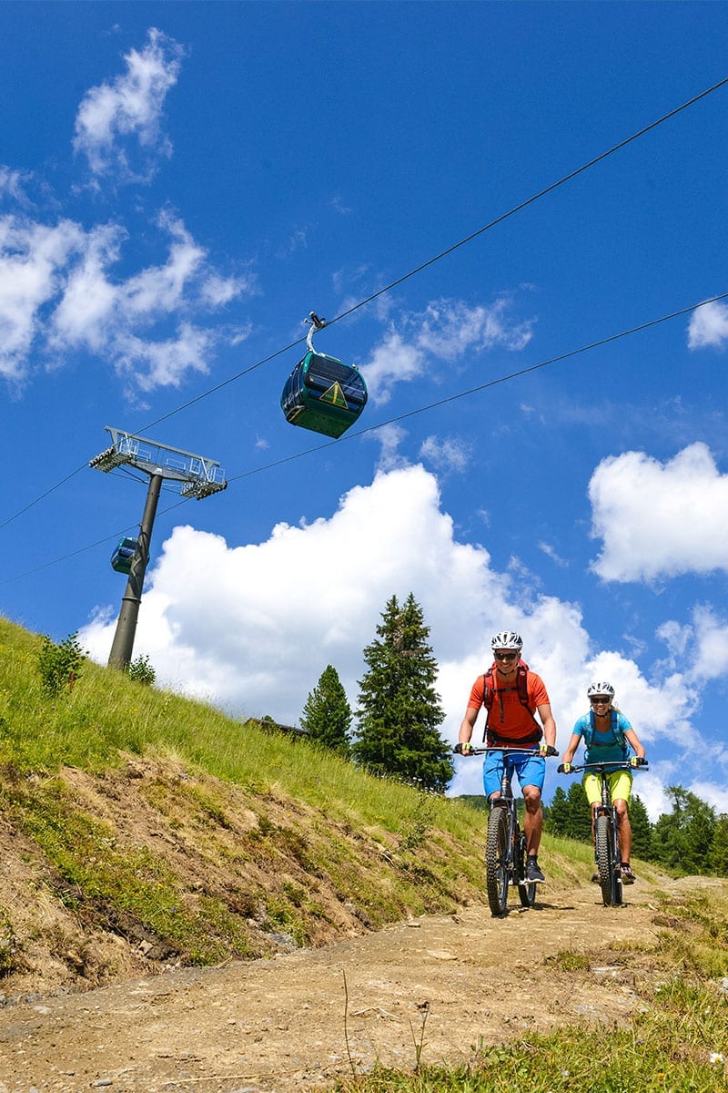 Biken - Sommerbetrieb der Bergbahnen Obertauern