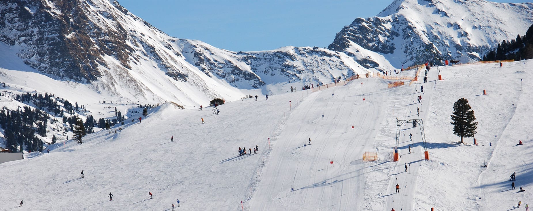 Kirchbühellift im Skigebiet Obertauern, Salzburg